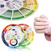 Color Wheel Color Mix Guide, ATOMUS Tattoo Pigment Chart Supplies for Paint Permanent Eyebrow Lip Body Tattoo (9.25in)