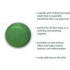 Raya Cucumber Ice Sorbet Masque (608) | Soothing and Cooling Facial Gel Mask for All Skin | Helps Reduce Redness and Inflammation | Great After-Sun Soothing Treatment