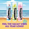 (1) Pack of 3 Count ChapStick Vacation Getaway Collection Lip Balm (Flavors Include Cotton Candy, Snow Cone and Limeade)
