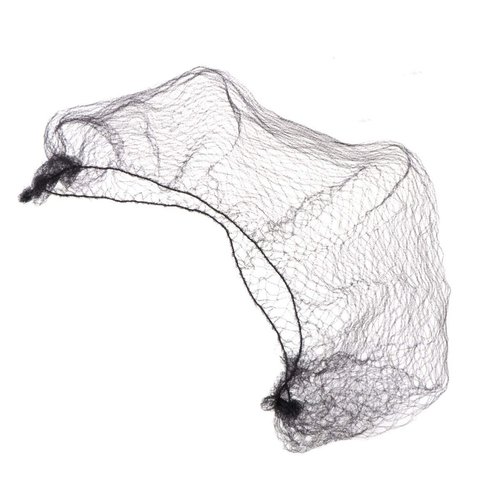 Tinksky 100pcs Hair Nets Invisible Elastic Edge Mesh Dress-up Accessories (Black)