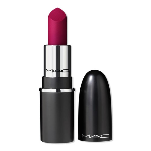 MAC M·A·Cximal Sleek Satin Lipstick Mini, Rebel, 0.06 Ounces