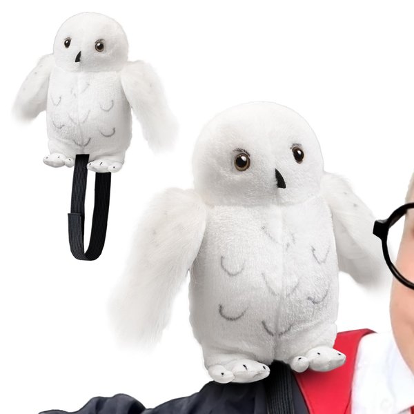 Uywgaun Wizard Costume Accessories Snowy Owl Plush Stuffed Animal Halloween Accessories Cosplay Accessories Halloween Party Supplies Toys for Kids