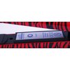 RoyalCraft Dual Volt (110V/220V) Ceramic Professional Immediate Heat Up Hair Straightener Iron in Red & Black Zebra Print.