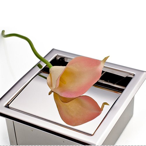 LUANT Recessed Paper Holder for Bathroom Storage, Stainless Steel, Polished Chrome