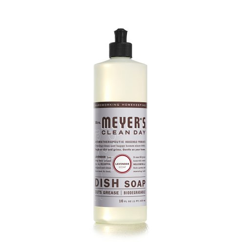 Mrs. Meyer's Liquid Dish Soap Lavender 16 Oz. (83802-MP)