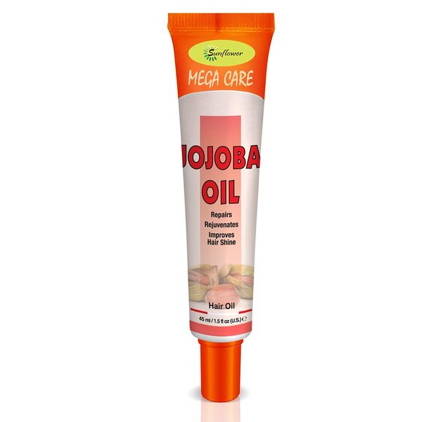 Difeel Cosmetics Mega Care Tube Hair Oil (Jojoba Oil) 1.5 ounce