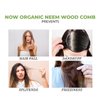 Generic International Shop PureTress Handcrafted Neem Wood Comb - Non-Static and Eco-Friendly Fine Tooth Comb for Men and Women - Soothing Scalp and Hair Health - 7 Inches