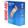 Band-Aid Brand Tru-Stay Plastic Strips Adhesive Bandages for Wound Care and First Aid, All One Size, 60 ct