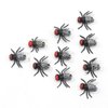 UUYYEO 100 Pcs Mini Plastic Flies Realistic Flies Fake Insects Prank Bug Trick Joke Props April Fools Day Props Halloween Party Favors