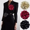 3 Pcs Peony Hair Clip Pearl Floral Brooch Hair Barrettes Hair Accessories for Women Girls #08