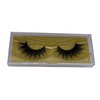 Alluring 3D Mink Lashes Reusable Strip, 100% Siberian Mink Fur False Eyelashes, Hand-made Cruelty Free Cat-Eye, Nice & Fluffy KR12