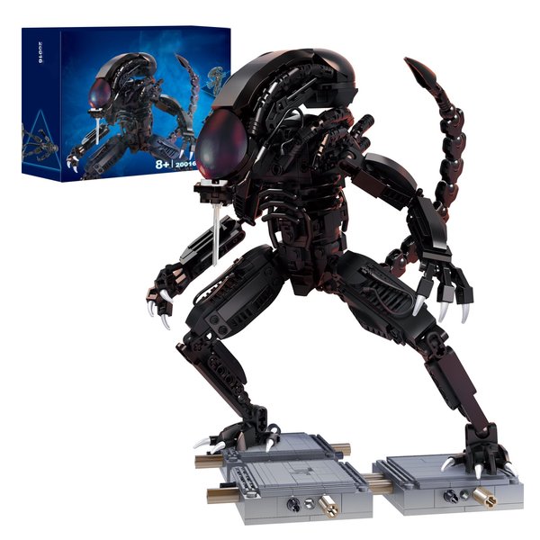 CHUANGPIN Xenomorph Mech Action Figure Building Sets for Adult,Cool Halloween Toys Gifts for Boys and Girls 8-14 Years Up 616 pcs