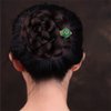 Retro Chinese Jade Flower Hair Stick, Hanfu Hair Chopsticks Hairpin Japanese kimono Hair Styling Hair Making Accessories for Women Bride Decor