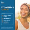 Dr. Tobias Vitamin D3 5000 IU, Essential for Healthy Bones, Teeth, and Immune System, Extra Strength Vitamin D Supplement, Non-GMO, 90 Capsules, 90 Servings