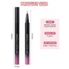 Metallic Shimmer Liquid Eyeliner, Black Glitter Eyeliner Waterproof Long-Stay 24H, Sparkling Finish Eye Liner Pen, Ultra-Fine Tip & Smooth Application, High Pigmented Smudge-Proof Makeup for Women-10
