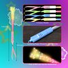 JSronms 48 PCS Fiber Optic Wand,Glow Fiber Optic Wands,Glow in The Dark Party,Glow Wands led Light up Party Favors for Wedding,neon Party,New Year Party Favors,Halloween,Christmas,Bar DJ
