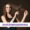 Moroccan Hit 1-Inch Titanium Ceramic Flat Iron Hair Straightener with Variable Temp and LCD Display by Moroccan Hit