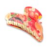 Hair Claw Clip for Women Girls Flower Banana Cute Kawaii Aesthetic Hair Clip for Thick Hair (Hair Vance Big/Red)