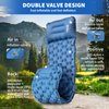 HiiPeak Sleeping Pad for Camping- Ultralight Inflatable Sleeping Mat with Built-in Foot Pump, Upgraded Durable Compact Camping Air Mattress for Camping, Backpacking, Hiking