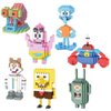 Yummy Baby Products Micro Mini Building Blocks Anime Character Collectable Set, Ages +14, Toys Gifts for Kids and Adults (2 Pack) (Snail/Plankton) (Set 4)