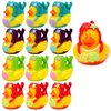 Mermaid Rubber Ducks 12 Mermaid Novelty Rubber Duckies for Mermaid Party Favors Mermaid Birthday Party Supplies Mermaid Baby Shower, Bath toys, Mermaid Goodie Bag Pinata Filler, Character Rubber Ducks