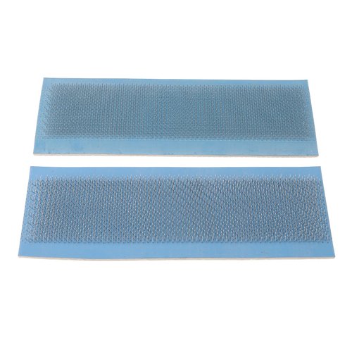 Drawing Mat For Hair Extensions,Hair Holder Drawing Mat,2pcs Bulk Hair Extensions Drawing Card,27cmX9cm Wig Making Hair Styling Tool With Stainless Steel