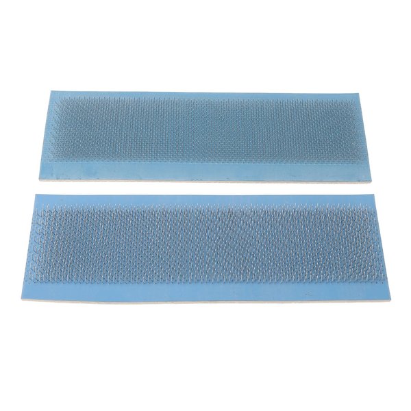 Drawing Mat For Hair Extensions,Hair Holder Drawing Mat,2pcs Bulk Hair Extensions Drawing Card,27cmX9cm Wig Making Hair Styling Tool With Stainless Steel