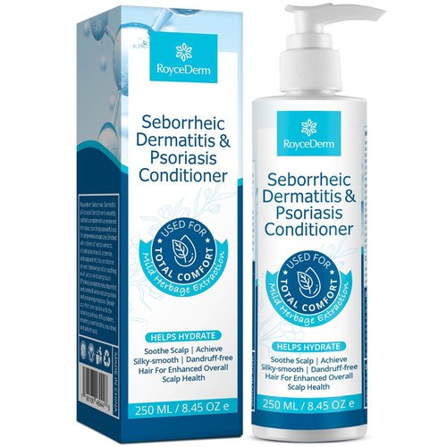 Roycederm Seborrheic Dermatitis Psoriasis Conditioner: Scalp Treatment for Folliculitis Psoriasis...