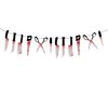 Dismembered Body Parts Banner Bloody Halloween Decorations Creepy Halloween Banner Zombie Decorations Chucky Party Decorations Halloween Birthday Party Decorations Halloween Decorations Scary Fake