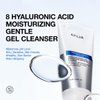 ANUA Moisturizing Gentle Gel Cleanser, Hyaluronic Acid, Squalane, Ceramide, Foaming Facial Korean Cleanser, pH Balance, Daily Hydrating Face Wash, Korean Skincare (150ml/5.07fl oz.)