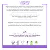 Desert Essence Lavender Soap Bar - 5 Oz - Promotes Cell Regeneration - Refreshing Rich Scent - Tea Tree Oil - Aloe Vera - Jojoba & Palm Oil - Cleanses & Soothes Skin