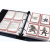 Forged Dice Co. 4 Pocket Pages Pack of 30 - 2 5/8" x 3 3/4" Pocket - 6" x 8" Page Size - Fits Mini Binder 3 Ring Binders and Monster Card Binder - Fits Monster Spellbook Pokemon Baseball Magic Cards