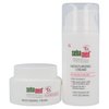 Sebamed Moisturizing Face Cream 2.6 Fluid Ounces (75mL) and Moisturizing Face Cream with Pump 3.4 Fluid Ounces (100mL) Vitamin E pH 5.5 Dermatologist Recommended Moisturizer Value Pack