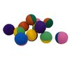 12 Pack Pet Ball Foam Sponge Ball Cat Toy Soft Bouncy Noise Free (12pcs Pet Ball Foam Sponge Ball)