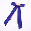 4th of July Bows for Women Red White and Blue Hair Bows Fourth of July Hair Accessories American Flag Star USA Hair Bow Clips Ribbon Ponytail Holder 4th of July Accessories Outfits Gifts (Pattern L)