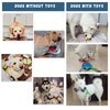 SAFLOGA 12 Dog Toys Pack Puppy Toy Bundle, Dog Rope Toys, Pack Puppy Chew Toys, Assorted Tough Rope, Toys for Small to Medium Dogs, Puppy Toys to Keep Them Busy, Puppy Teething Toys Dog Toy Bundle.