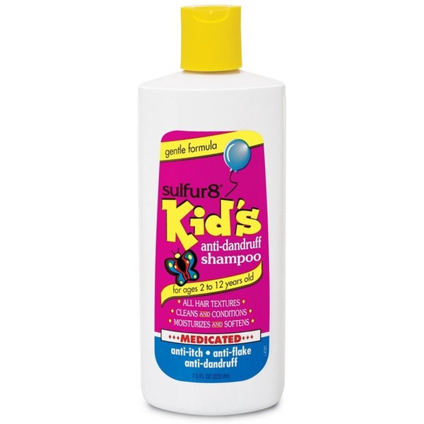 Sulfur8 Kids Medicated Anti Dandruff Shampoo, 7.5 Ounce