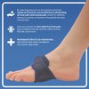 Dr. Frederick's Original Arch Support Brace - 2 Pcs - Orthotic Wraps for Plantar Fasciitis and Flat Feet - Fast Relief of Foot Pain - Flat Foot Arch Support - Arch Relief Insoles - for Men & Women