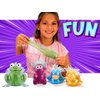 JA-RU Squeeze Goblins Squishy Glitter Animal (1 Goblin Assorted) Mini Sensory Squish Toys for Kids & Adult, Boys & Girls. Stress Relief Fidget Balls. Bulk Party Favors Classroom Prizes. 4348-1