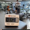 Body Sport Digital Timer – Sports Stopwatch and Countdown Timer for Fitness & Exercise Routines – Multifunctional Timer for Gym, Kitchen, Classroom, and Office Settings – Easy to Use – Battery