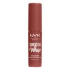 NYX PROFESSIONAL MAKEUP Smooth Whip Matte Lip Cream, Long Lasting, Moisturizing, Vegan Liquid Lipstick - Latte Foam (Pinky Mauve)
