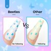 beetles Gel Polish 15ML Gel Top Coat Glitter Top Coat with Blue Butterfly Shape Sequins Reflective Clear No wipe Soak Off UV Gel Nail Polish Long Lasting Manicure Art Decoration Supplies