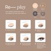 HALEYS Re-play Just Drinks Eyeshadow Quad, Essential Smokey Eye Palette, User-Friendly, Longwear, Pigmented, Buildable, Blendable, Talc-Free, V + CF