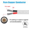 Kimbluth 10 Gauge Duplex Marine Wire Tinned Copper Boat Cable, 20ft 10 AWG Standard USA OFC Oxygen Free Copper Wire for Automotive Boat Speakers Solar Outdoors