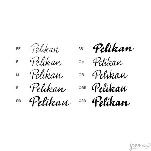 Pelikan Tradition M205/M215 Fountain Pen Replacement Nib, F