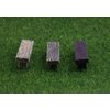ODDIER 3Pcs Mini Resin Bench Miniature Fairy Garden Bench Dollhouse Accessories Statue DIY Decor Gift