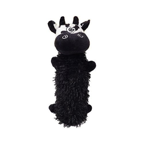 Scoochie Water Bottle Dog Toys, Christopher Cow Bottle Toy/Plush Dog Toy/We Squeak