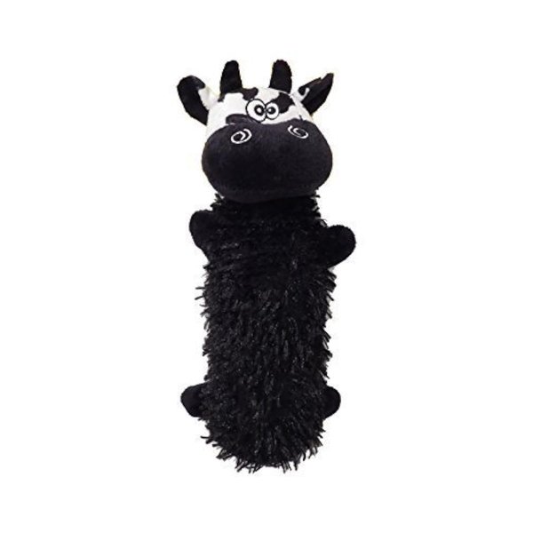 Scoochie Water Bottle Dog Toys, Christopher Cow Bottle Toy/Plush Dog Toy/We Squeak