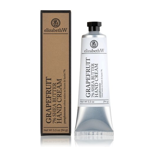 elizabethW, Grapefruit, Hand Cream, 3.3 Ounces, White, 26466
