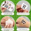 Qpout 14 Sheets Soccer Temporary Tattoos Soccer Ball Tattoos for Kids Boys World Cup Soccer Fake Tattoo Sticker, Children Birthday Party Bag & Stocking Filler Kids Game Gifts Party Favour Supplies